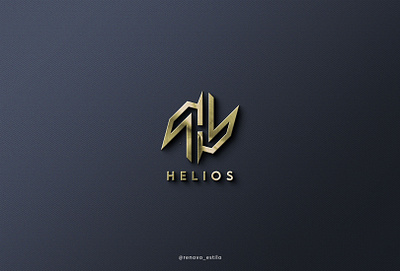 LOGO H helios branding businesscard design emblem graphic design icon illustration lenovo estilo logo logo h logocompany logotype monogramlogo newlogo realestate renovo estilo stationery symbol typography vector