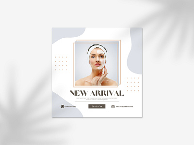 Skincare Product Social Media Post Template