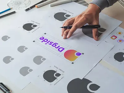 Drgside logo 3d art logo art logo design branding d latter d logo design drg logo drgside logo graphic design identity location location logo logo logo designer logo idea logo mark logotype sketch sketch logo