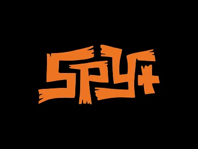 SPY+ Tiki Type beach bradford bradford design branding hawaii logo spy spylogo spyoptic tiki tiki art tiki type typdesign type typography