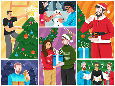 Happy Holidays from Dreamten Team 🙌 🎄✨ art artwork christmas design digital graphic holidays illustration new year photoshop team uiux user experience user interface