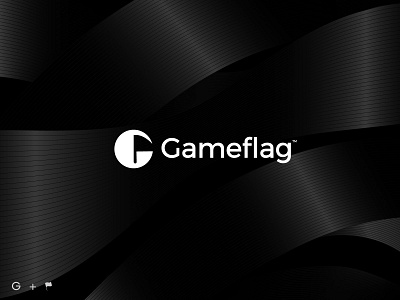 Gameflag logo for - Gaming company branding custom logo esports logo flag game gaming geometric icon identity logo logo mark logodesign logos monogram sports team tech technology twitch logo