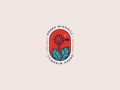 Windmill Minimal Logo Concept 3d animation brand design branding business logo company logo creative logo design farm logo graphic design illustration logo logo maker logodesign logotype minimalist motion graphics ui windmill logo windmill minimal logo