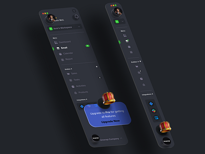 Sidebar Navigation component dark dashboard navigation sidebar sidebar design tab