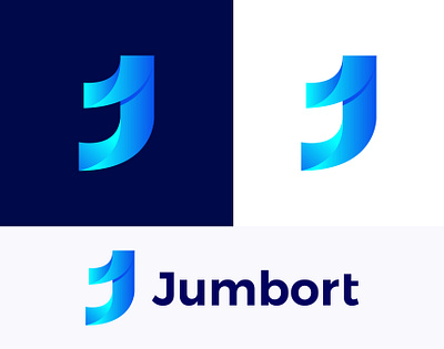 Jumbort logo | J modern logo | J letter logo design abstract abstract logo app brand identity branding creative logob graphic design j letter letter design logo logo branding logo design business logo designer logofolio logos modern logo design modern logo design idea technology