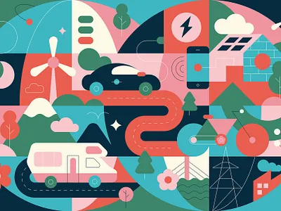 Sustainability eco ecology energy nature solar sustainability transport