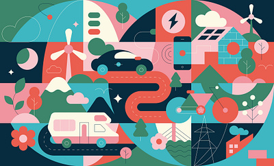 Sustainability eco ecology energy nature solar sustainability transport