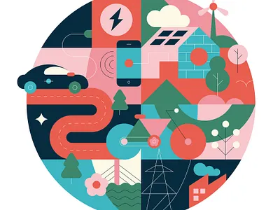 Sustainability eco ecology energy nature solar sustainability transport