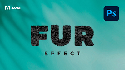 Fur Effect in Photoshop | Design2Brothers adobe design fur effect graphic design photoshop tutorial ui