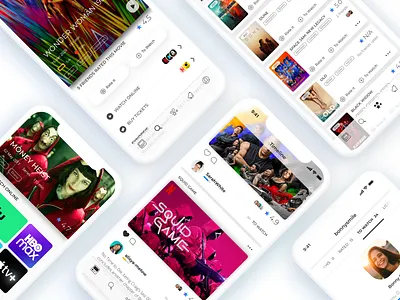 Discover great movies with friends app app design app dev dashboard design film app films mobile app movie movie app ui uiux