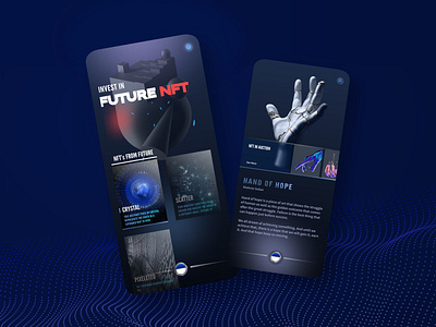 Futuristic NFT Market app design app ui mobile app screen mobile design mobile ui nft nft app nft arts nft design nft designers nft designs nft market app nft market designer nft market ui nft marketplace nft mobile app nft ui nfts ui design ux design