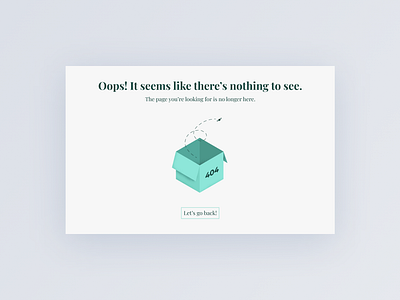 Daily UI - 404 Page 404 404 page box brush daily ui error fly grain illustration illustrator isometric isometric illustration textured ui ui design webdesign