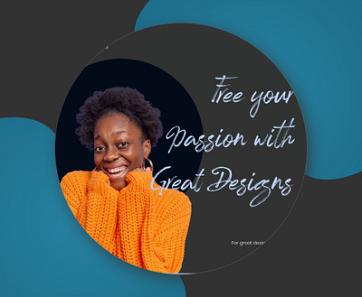 Profile image branding design graphic design typography