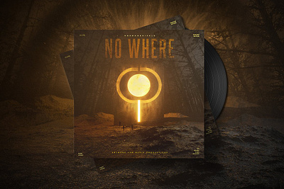 No Where Album Cover Art design cover music