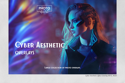 Cyber Aesthetic Overlays actions design effect leaks overlays photo photoshop textures