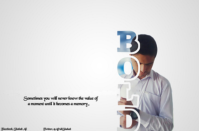 Profile picture graphic design photoshop