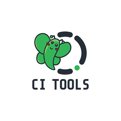 Cute Logo Concept For CI TOOLS branding graphic design logo