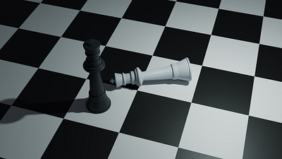 Chess King Blender 3D Modeling 3d 3d art 3d artist 3d design 3d modeling 3d rendering blender blender 3d chess chessboard creative cycles design eevee game illustration king material modeling texture