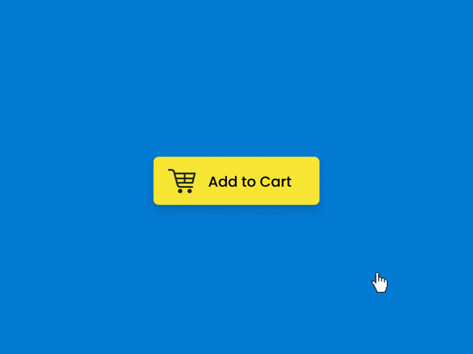 Add to Cart Micro-interaction animation motion graphics ui ux