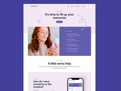 Momatu Web Design Concept branding communication design digital product family graphic design interface marketing ui user experience ux web web design web interactions web marketing webpage website