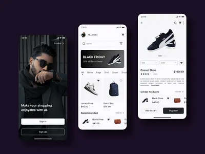 E-Commerce Mobile App app design cloths e commerce e commerce app e commerce app e commerce design e commerce shop ecommerce ecommerce app fashion app ios minimal ui mobile app mobile app design shop shopping app store ui