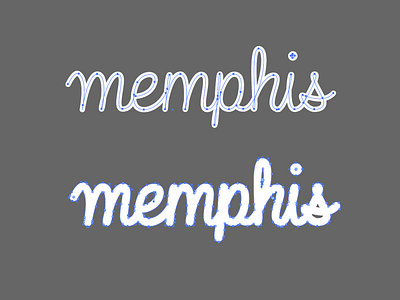 Memphis hand lettered tee design. design hand lettering letterer lettering logo memphis t shirt typography vector