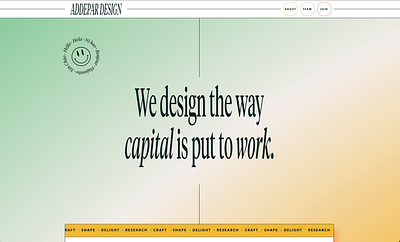 Addepar Design Site animation branding copywriting design graphic design icon illustration motion graphics typography ui ux