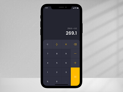 Calculator Design 3d aesthetic calculator design design design challenge graphic design illustration ui ui design challenge ux