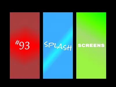 Daily UI 093 - Splash Screen app branding dailyui dailyuichallenge design illustration loading logo splash screen ui