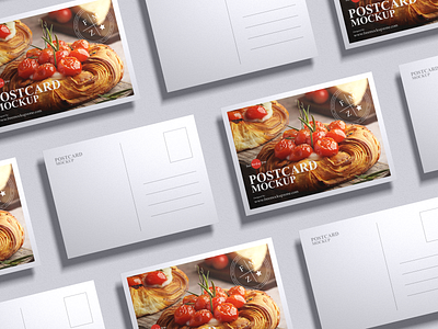 Free Postcard Mockup postcard mockup