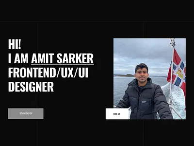 Personal Portfolio Website flat personal portfolio web web design