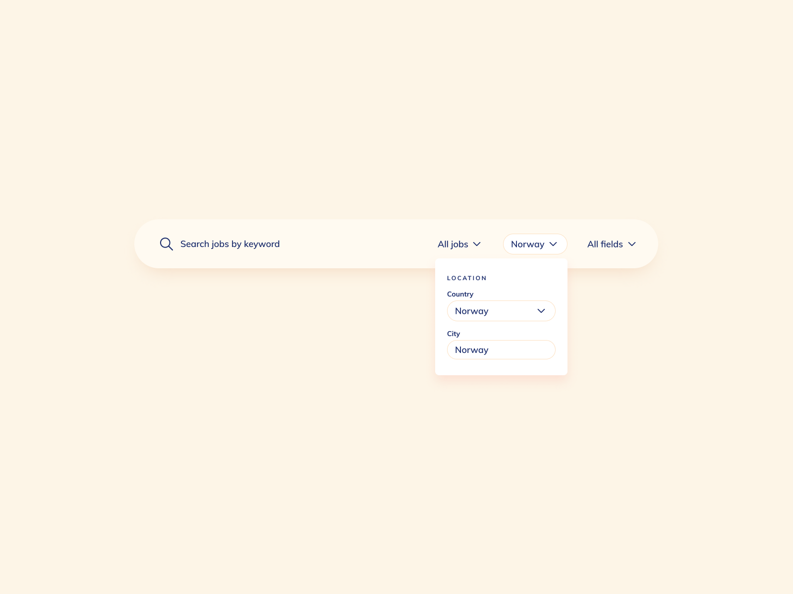 Search UI Design by Ildiko Gaspar on Dribbble