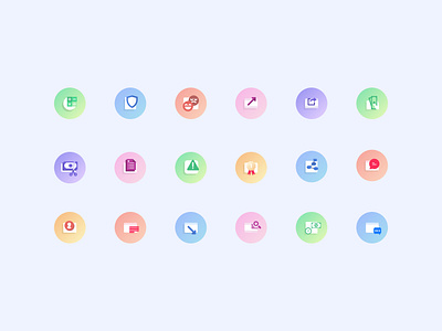 Redsson - Icons branding clean design flat graphic design icon icon design icons identity illustration logo software ui website design website redesign