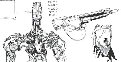 Sketchbook 1 concept art design illustration