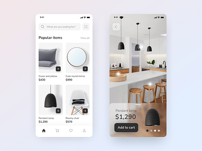 Interior inspiration — online shop design minimal mobile typography ui ux