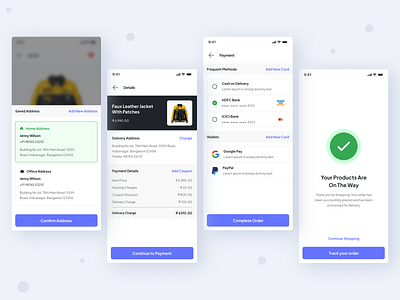 Checkout Experience app checkout concept dailyui design ecommerce minimal payment payment process shopping ui ux wallet