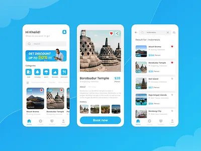 Travel Mobile App mobile app mobile apps personal web travel travel mobile app uidesign uiux web design web portfolio