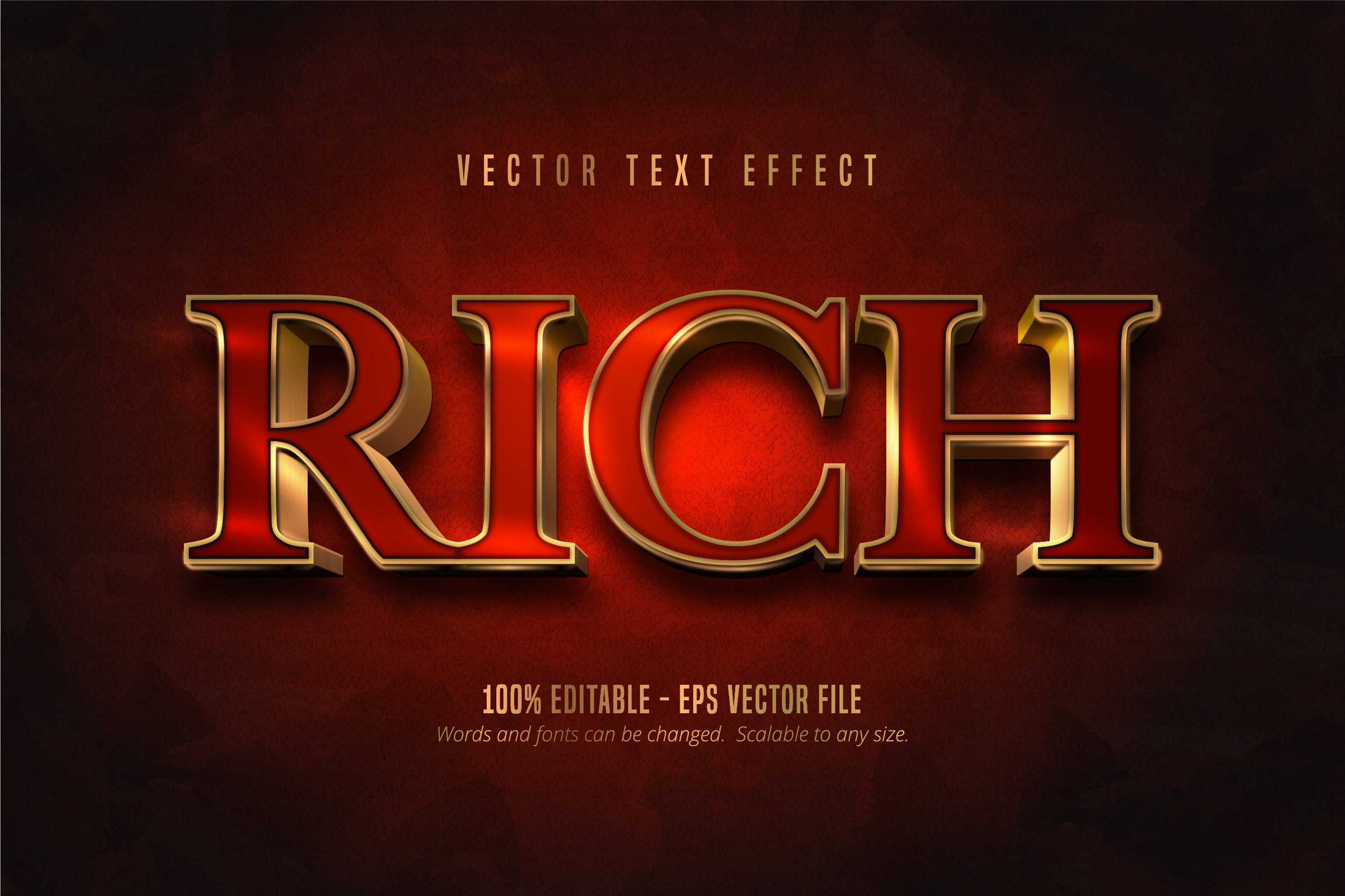 Gold Text Effect Editable Style By Mustafa Beksen On Dribbble