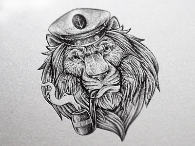 Lion Head badge logo black and white brand design branding design hand drawing hand drawn hand drawn logo illustration lion logo logo design old school stipple stippling vintage vintage logo