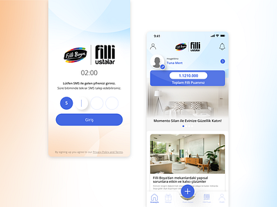 Filli ustalar Mobile App android app ios mobile ui uiux ux web