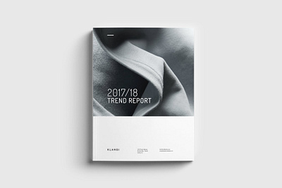 Trend Report annual annual report brochure catalog clean design graphic design illustration indesign informational layout template magazine motion graphics print printable report swiss template trend trend report