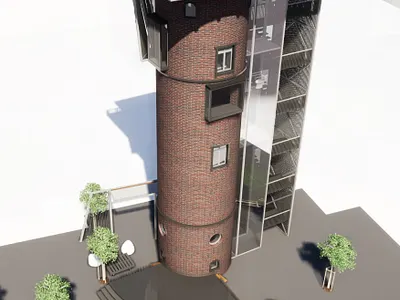 DUNTES SQUARE TOWER | CONCEPT PROJECT architecture building city concept design multifunction project square tower urbanplanning