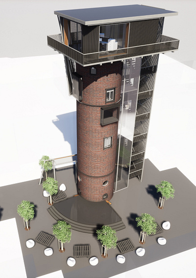 DUNTES SQUARE TOWER | CONCEPT PROJECT architecture building city concept design multifunction project square tower urbanplanning