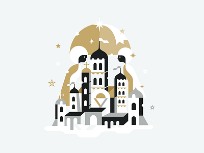 Merry Christmas 🔔 belcdesign christmascard christmasillustration christmasstable illustrator merrychristmas patrykbelc