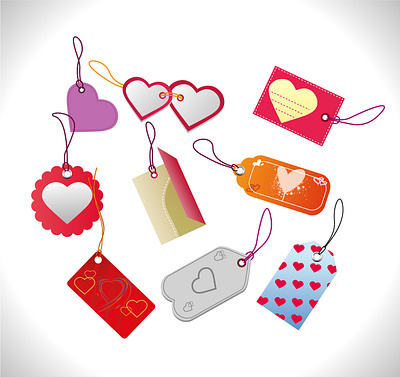 valentine day sale tags design husband