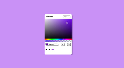 COLOR PICKER dailyui design ui