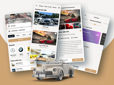 Wedding car rental mobile app car rental car rental app mobile app mobile app design rent a car rental rental app ui design ui mobile wedding wedding app