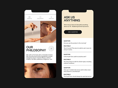 Ask Me Anything form - mobile art direction brand branding composition design ecommerce interaction layout mobile mobile design mobile web screen ui uiux user experience ux web design website