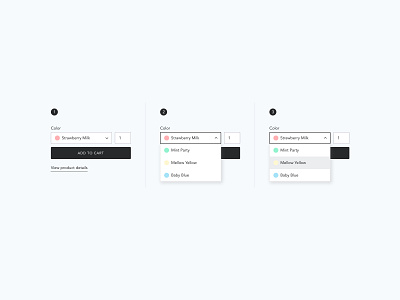 Dropdown DailyUI 027 027 clean dailyui design dropdown element form menu minimal ui ui controls ui pattern ux webdesign