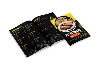 Restaurant Menu Design amburger american branding brochure burger business identity cafe cooking dessert diner dishes flyer food marketing menu pizza poster print restaurant vintage